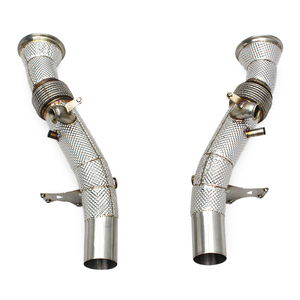 Tubo de Escape Personalizado para Motor Turbo, en Stock, para Ferrari 296 GTB V6 3.0 2021-2024, con Protector Térmico de Acero Inoxidable - Product Image 1