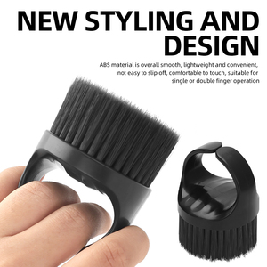 แปรงโกนหนวดเคราสำหรับผู้ชายแปรงโกนหนวดแบบพกพาแปรงแต่งขนน้ำมันสไตล์เรโทรพร้อม<span class=keywords><strong>แหวน</strong></span>ดีไซน์ให้จับง่าย - Product Image 3