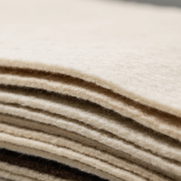 Feutre de haute qualité Usine-directe Vente en gros 100% Feuilles de feutre de laine industrielle épaisse Feutre de laine pour l'industrie Feutre respirant