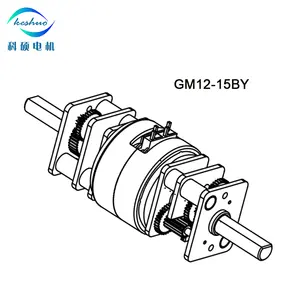 JGY-15BY Motor 3d Printer kecil torsi tinggi Motor tertutup Loop mikro Nema 17 Motor Stepper pengurangan 2 frasa 4 kabel 18d Stepper