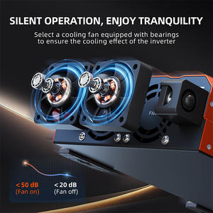 ממיר מתח לרכב 3000W DC/AC גל סינוס טהור חד פאזי 12V/24V/48V ל-100V/110V/120V לשימוש ביתי, סולארי ומיזוג אוויר - Product Image 2