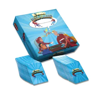 Cartes de jeu de société drôles personnalisées jouant pour les enfants imprimé en usine Home desktop Fun jeu de société compétitif