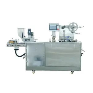 Fully automatic flat aluminum-plastic blister packaging machine