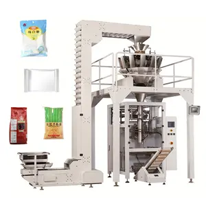 Automatic Sugar Pouch Stick Sachet Doypack Powder Granular pouch Filling and Sealing Packing Machine