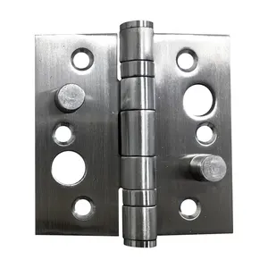 Double Folding Heavy Duty Ball Bearing Safety Door Ss Butt Security Hinge