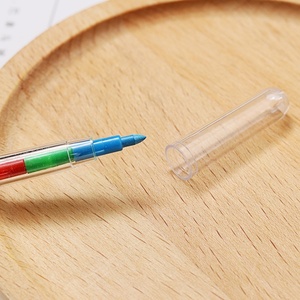 Crayones de Colores Desmontables y Apilables de Plástico <span class=keywords><strong>para</strong></span> Niños, 10 en 1, 10 Colores, Embalaje Suelto, Logotipo Personalizado <span class=keywords><strong>para</strong></span> Pintar - Product Image 4