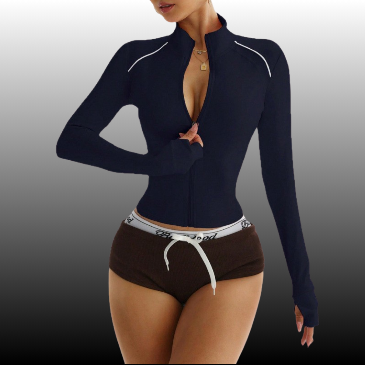 Women's Running Yoga Pilates Workout Eco-Friendly Four-Way Stretch Breathable Lightweight Solid Quick-drying Spandex / Polyester