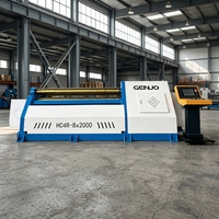 Machine à rouler les plaques CNC HC4R 4 rouleaux, écran tactile intelligent pour une utilisation facile