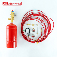 Asenware Fm200 Tube d'incendie à gaz automatique HFC-227ea système d'extinction d'incendie