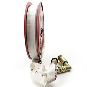 Flexible Manual Swing Fire <strong>Hose</strong> Reel Cabinet <strong>Rubber</strong> Fire <strong>Hose</strong> Reels with Manual Feature Firefighting Equipment Accessory - Product Image 3
