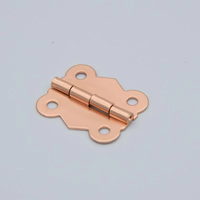 FAYSHING Charnières papillon professionnelles de luxe de petite taille pour l'artisanat, les boîtes à bijoux, les boîtes cadeaux en bois - Métal FS5010G