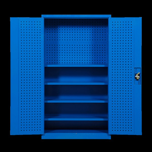 Zhaolu Heavy Duty Tool Cabinet 5 Layers 200kg Capacity Double Door Metal Storage With <b>Drawers</b> <b>Workshop</b> Factory Use - Product Image 4