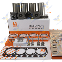 Kit de révision et de reconstruction 3034, piston 212-3677, segment de piston 3135J295, 153-1029 pour moteur diesel CAT 3034 Perkins 704-30