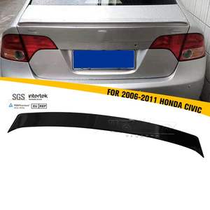 HaoSheng accessori Auto presa di fabbrica ABS Spoiler posteriore in fibra di carbonio per <span class=keywords><strong>Honda</strong></span> <span class=keywords><strong>Civic</strong></span> 8g 2006 2007 <span class=keywords><strong>2008</strong></span> 2009 2010 2011 - Product Image 1