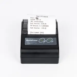 Imprimante thermique portable sans fil USB 58 mm, mini imprimante thermique portable Bluetooth sans fil, imprimante thermique portable POS - Product Image 1