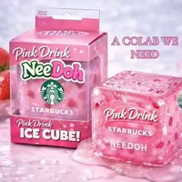 Nouvelle Tendance Shilin Flash Nido Star Boba Drink Fudge Toy Bonbons Sensoriels à Presser au Goût de Thé au Lait et Maltose Chine