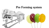 SINOFUDE Hot Sale Volledig Automatische Fruitlollipopmachine Lollipopmachine Lollipopproductielijn