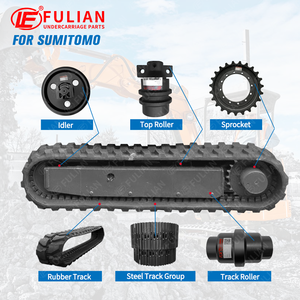 מיני מחפר מסלול רולר תחתון רולר למטה רולר לסומיטומו <span class=keywords><strong>SH60</strong></span> - Product Image 5