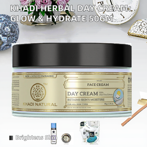 Crema Facial Herbal Natural Khadi, Crema Hidratante Blanqueadora Ayurvédica, Piel Radiante e Hidratada, Crema Nutritiva para Todo Tipo de Piel - Product Image 2