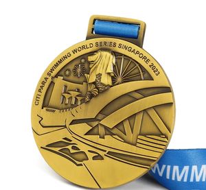 Medallas 3D Personalizadas para Eventos Deportivos, Medallas Conmemorativas de Alta Calidad con Cintas - Product Image 3