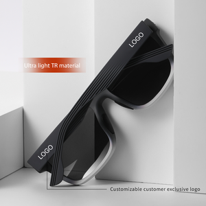 Kính mát thời trang cao cấp, thiết kế logo tùy chỉnh, gọng vuông nhẹ, bảo vệ toàn diện UV400, phân cực, dành cho nam và nữ - Product Image 2