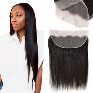 Cabello Humano Remy Sin Procesar 4x4 5x5 Ondulado Brasileño para Cierres 13x4 13x6 Encaje HD 150% Densidad Alta Calidad 8A-12A - Product Image 1