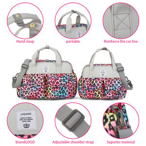 <span class=keywords><strong>Sac</strong></span> à Main et à Dos de Maternité Étanche, Sacs à Langer de Voyage Imprimés pour Bébé - Product Image 6