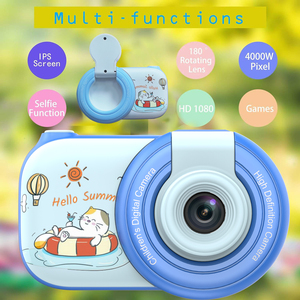 Cámara Infantil con Función MP3, Sensor CMOS, Micro SD, Video Full HD, Cámara de Fotografía Infantil Popular - Product Image 4