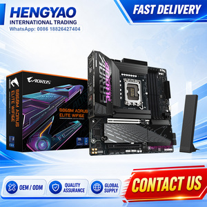 Carte mère B860M AORUS ELITE WIFI6E Intel B860 compatible avec les processeurs Intel Ultra LGA1851, format micro-ATX, DDR5 - Product Image 1