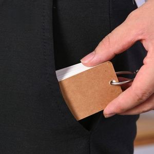 Customizable Blank Flash Cards with Ring, Heavy <b>Cardstock</b> Study Cards for Kids Learning and DIY Memory Notes - Product Image 4