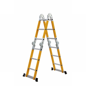 Thang Mở Rộng Giá Cả Cạnh Tranh Thang Sợi Thủy Tinh Đôi En131 <span class=keywords><strong>6</strong></span> Mét Với 24 Bậc - Product Image 6