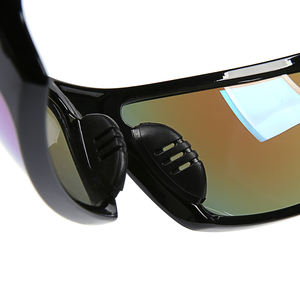 <span class=keywords><strong>2021</strong></span> superventas gafas de sol deportivas Retro para hombres marca con logotipo personalizado con marco azul o negro banda de Rayos de conducción de moda - Product Image 5