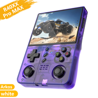 Console de jeu portable R36S rétro avec écran IPS de 4,2 pouces, système Arkos, 64 Go, plus de 15 000 jeux, lecteur vidéo de poche R40XX PRO MAX