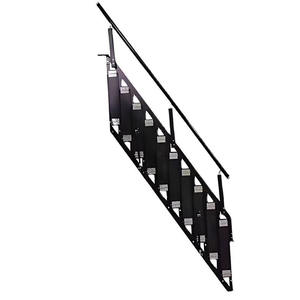 Escalera plegable de pared para uso doméstico, escalera lateral montada en la pared, estilo loft, escalera dúplex. - Product Image 2