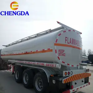 Semi Trailer Tangki 3 AS 45000 Liter Bahan Bakar Bekas