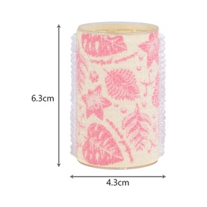 Gloway consegna rapida parrucchiere 4.3cm auto presa tenendo rullo senza calore riccioli <span class=keywords><strong>rosa</strong></span> capelli rullo per lungo medio corto - Product Image 4