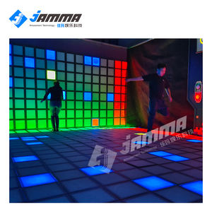 Jeux de sol interactifs populaires 2026 : Jeu de <span class=keywords><strong>marelle</strong></span> à projection, Jeu de sol à grille lumineuse LED, Jeu de sol à détection de pression pour la danse - Product Image 4