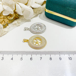 ตัวจับจี้เงินแท้ S925 สำหรับทำสร้อยคอลูกปัดกลมขนาด 11-13 มม. พร้อมอุปกรณ์เสริมหยกสำหรับทำเครื่องประดับ-31016 - Product Image 4