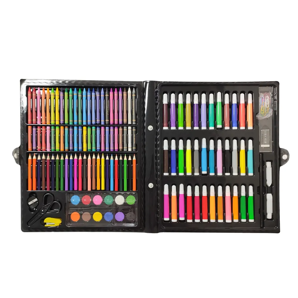 Crayon crayon de couleur arc-en-ciel art professionnel peinture jumbo ensemble