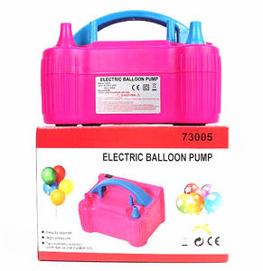 Automatische aufblasbare pumpe tragbare werkzeug doppel-loch luft Elektrische inflator ballon gebläse - Product Image 5