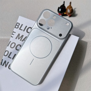 Coque de téléphone durable Capa De Celular Original AG Verre mat Grande fenêtre Magnétique Fundas Coque arrière pour <span class=keywords><strong>Iphone</strong></span> 17 Air 16 <span class=keywords><strong>Pro</strong></span> <span class=keywords><strong>Max</strong></span> - Product Image 3