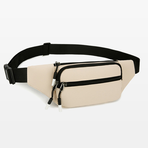 Sac de ceinture en nylon imperméable pour l'extérieur Cadeaux unisexe Mini sac banane de mode de créateur Vente en gros Sac de taille de luxe pour voyage avec logo personnalisé - Product Image 2
