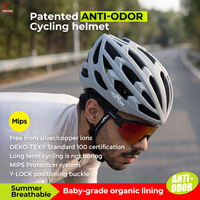 Casque de vélo de route professionnel MOON certifié CE, construction In-Mould, doublure anti-odeur, protection magnétique de la tête