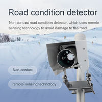 Détecteur de Conditionnement de la Surface Routière Sans Contact ES-S120 pour la Surveillance de la Circulation Routière et la Météorologie des Autoroutes