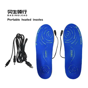 Portable Shoe Insole Heating Insole Without Covering Feet