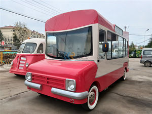 Remolques de Café Estilo Americano Vintage Totalmente Equipados, Carritos Comerciales, Remolque de Venta Ambulante, Camión de Comida Móvil - Product Image 3