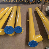 Convoyeur à vis Lsy219 pour centrale à béton (Hzs60/Hzs90/PLD1200) – Longueur 6-8 mètres, trois compartiments, moteur petit/moyen