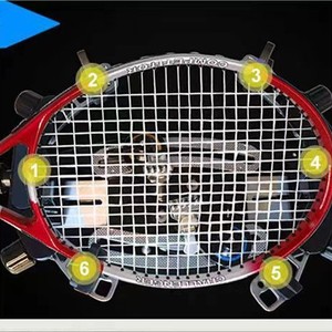 Gelinshi Badminton Racquet <b>Stringing</b> Machine 2086 Professional Tennis Badminton Dual Use Vertical Winding Machine - Product Image 2