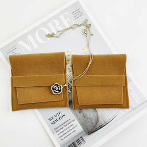 Bolsa de terciopelo para reloj con logo personalizado Luda, embalaje de gamuza para joyería, bolsa para joyas - Product Image 6