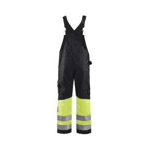 BLAKLADER - 266218009933D116 <b>Hi</b>-<b>Vis</b> Bib overall <b>Black</b>/Yellow - EAN 7330509718827 <b>HI</b>-<b>VIS</b> WORKWEAR - Product Image 2